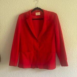 Red Pendleton Blazer